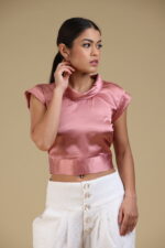 Crop Top With Back Tie - Image 2