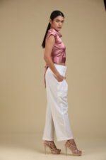 Crop Top With Back Tie - Image 3