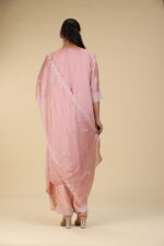 Floral Embroided Soft-Silk Salwar Set - Image 4