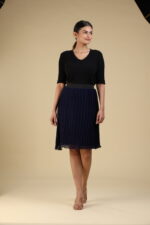 Pleated Elastic Banded Skirt (Co-ords) (Copy) - Image 2
