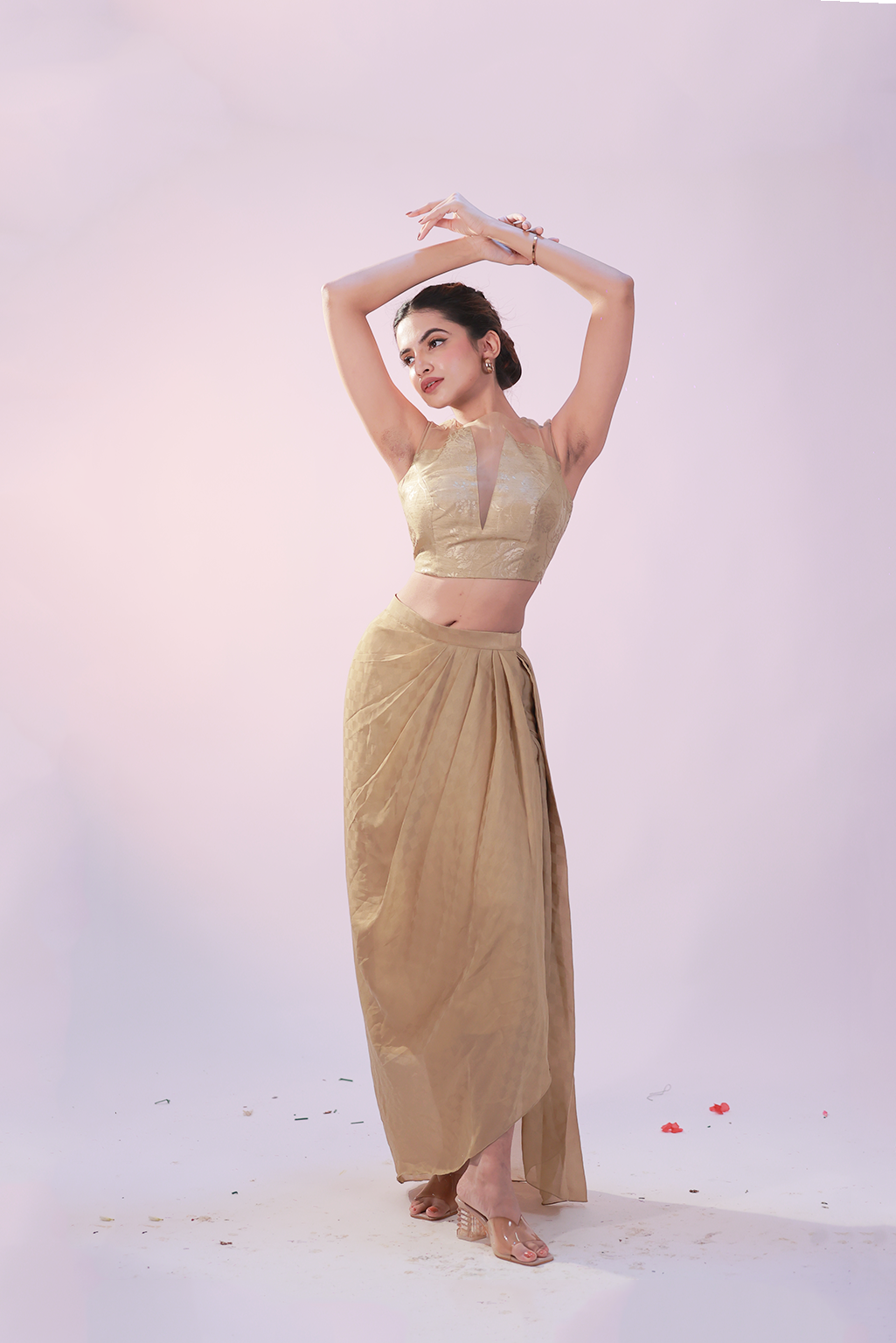 Golden Draped skirt Golden-Draped-skirt
